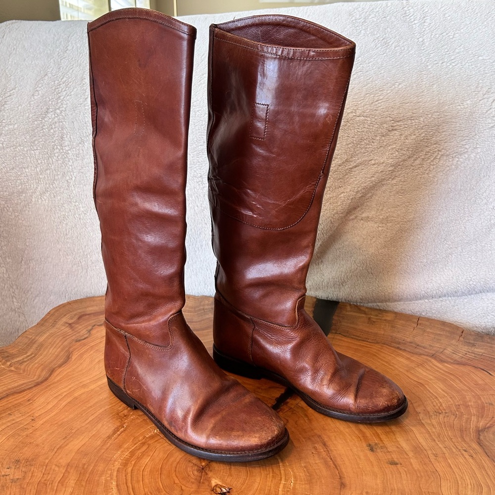 1990’s Joan & David Brown Boots - Size 38.5/7.5